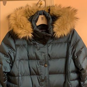 Women’s Lands End down coat